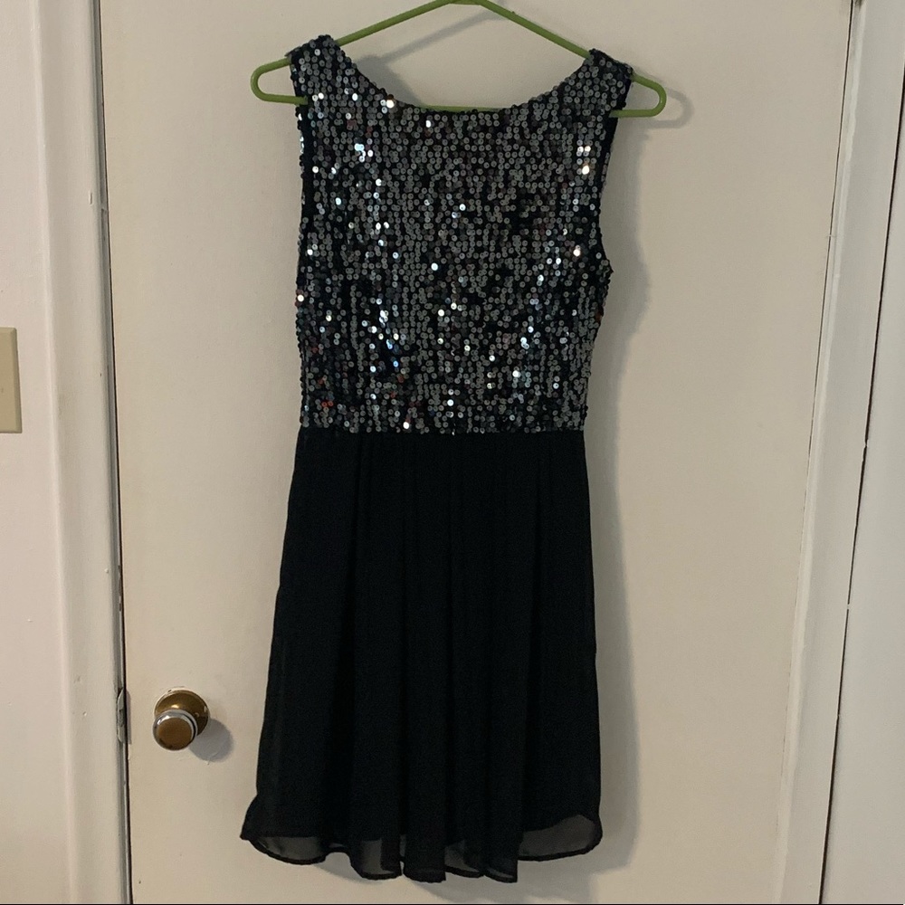 Sequinned Formal Dress